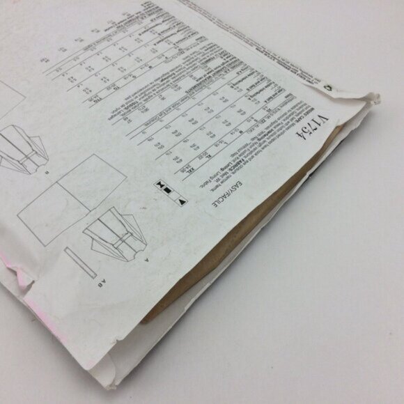 Vogue 1754 Easy Cape Pattern in 2 Lengths Lrg Xlg Xxl Uncut Sz 16 18 20 22 24 26 - Picture 5 of 11